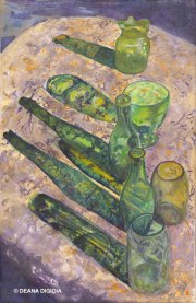 Green Reflections - by DeAna DiGioia