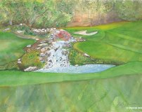 AV 17th Hole - by DeAna DiGioia