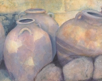 Earthenware Jars of Akrotiri - by DeAna DiGioia