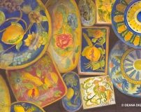 Tuscan Ceramics - by DeAna DiGioia